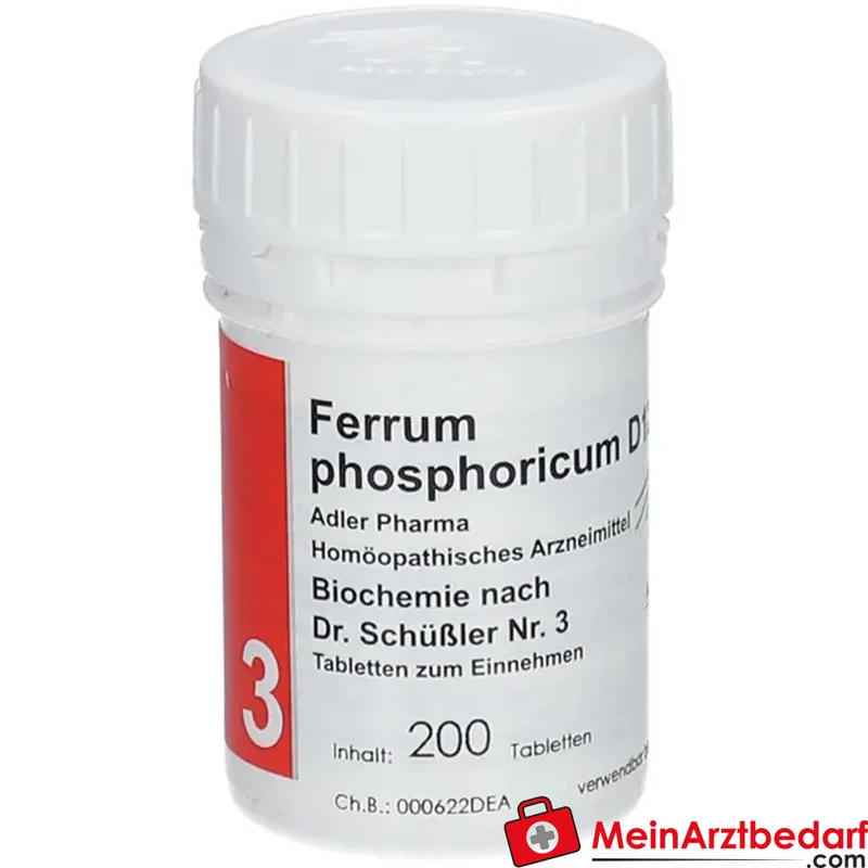 Adler Pharma Ferrum phosphoricum D12 250 mg Tabletten