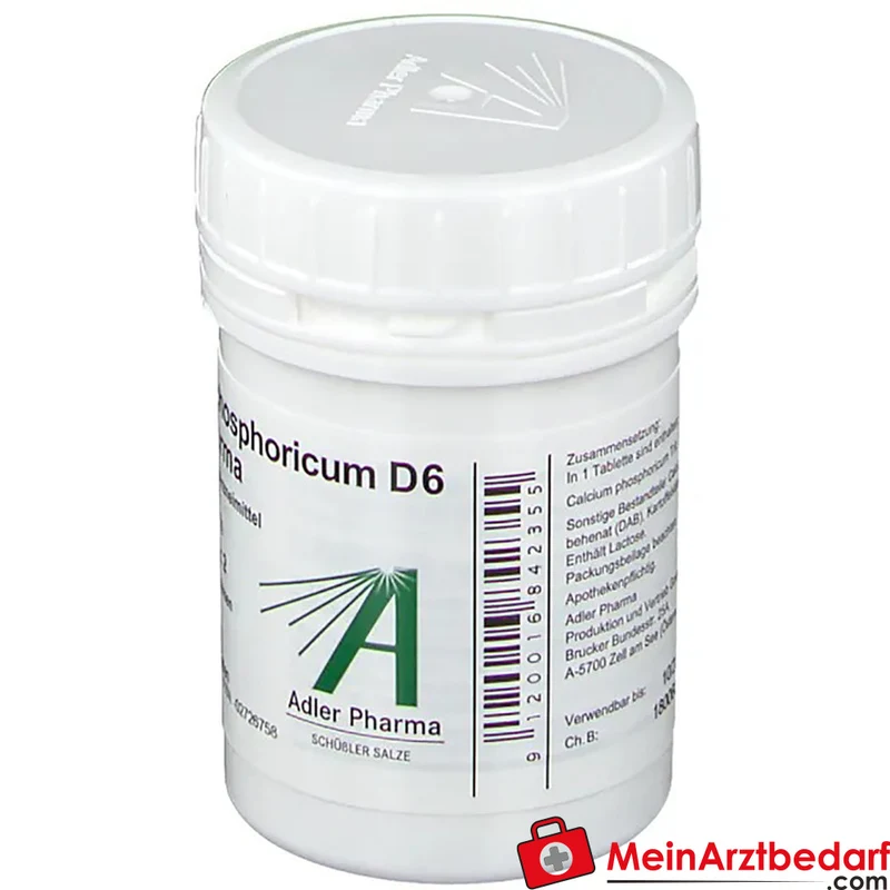 Adler Pharma Calcium phosphoricum D6 250 mg Tabletten Biochemie Nr. 2