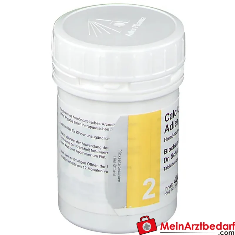 Adler Pharma Calcium phosphoricum D6 250 mg Tabletten Biochemie Nr. 2