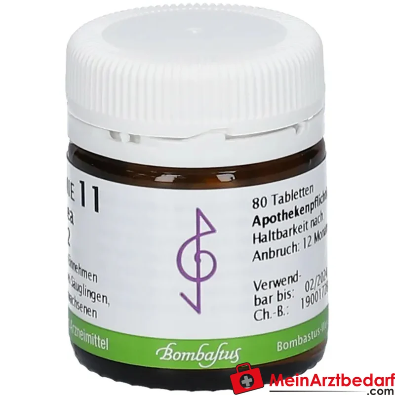 Bombastus Biochemie 11 Silicea D12 Acidum silicicum 250 mg Tabletten
