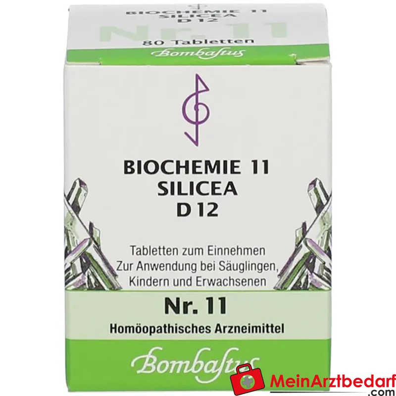 Bombastus Biochemie 11 Silicea D12 Acidum silicicum 250 mg Tabletten