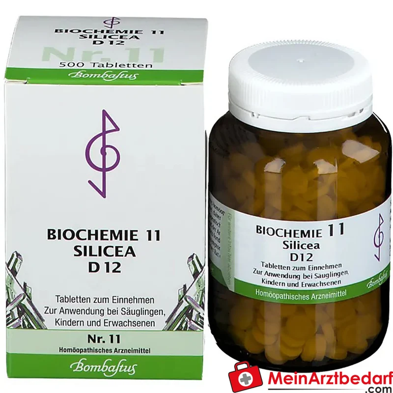Bombastus Biochemie 11 Silicea D12 Acidum silicicum 250 mg Tabletten