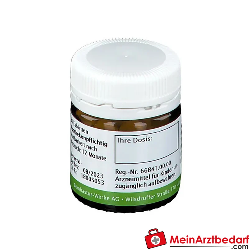 Bombastus Biochemie Natrium sulfuricum D6 250 mg Tabletten 10 Stück