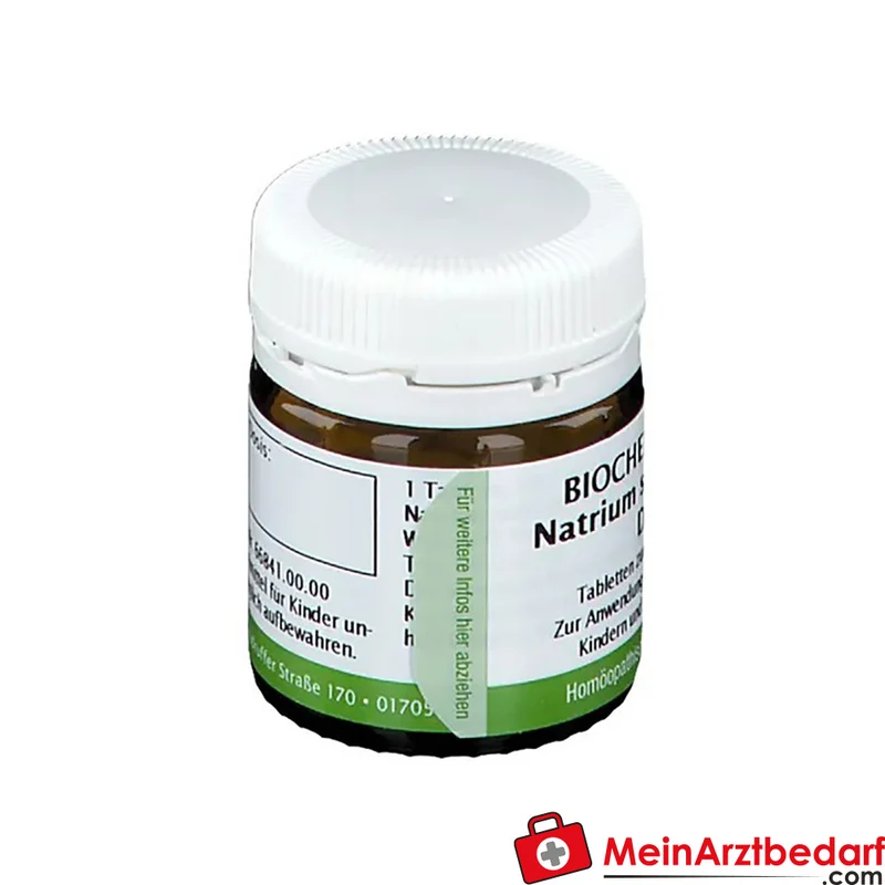Bombastus Biochemie Natrium sulfuricum D6 250 mg Tabletten 10 Stück