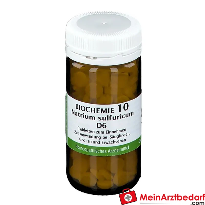 Bombastus Biochemie Natrium sulfuricum D6 250 mg Tabletten 10 Stück