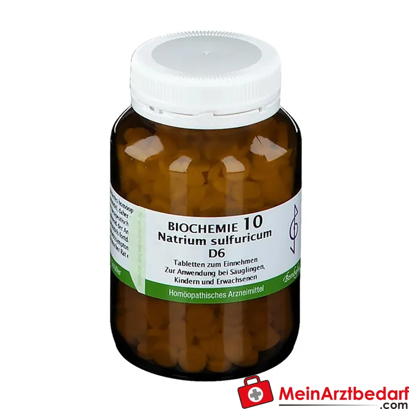 Bombastus Biochemie Natrium sulfuricum D6 250 mg Tabletten 10 Stück