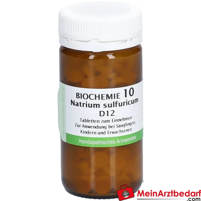 Biochemie 10 Natrium sulfuricum D12 Tabletten 250 mg