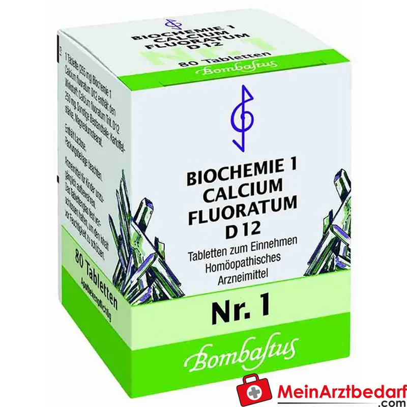 Bombastus Biochemie Biochemie 1 Calcium fluoratum D12 Tabletten 250 mg