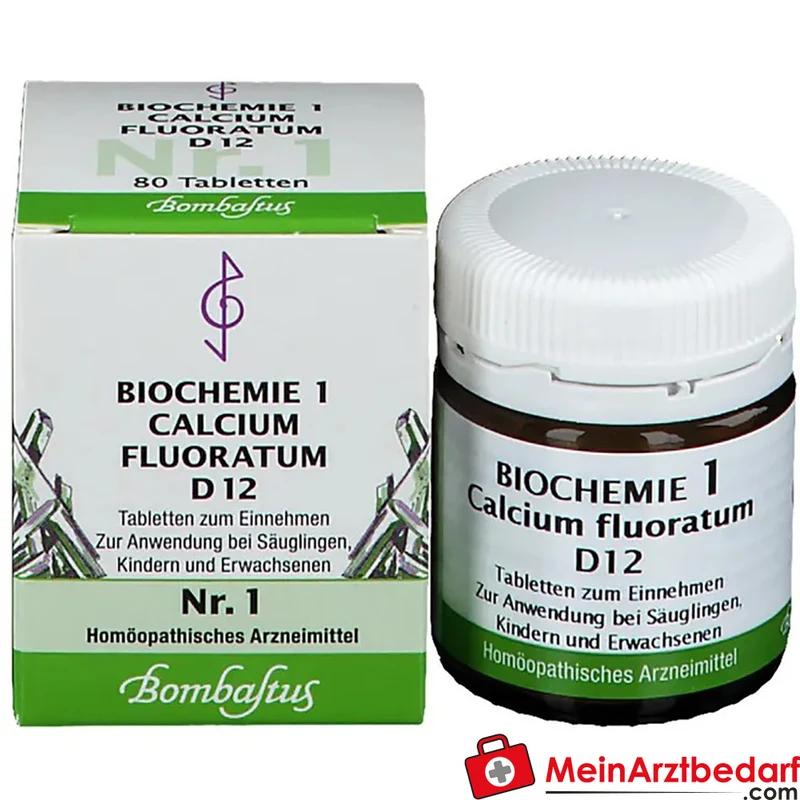 Bombastus Biochemie Biochemie 1 Calcium fluoratum D12 Tabletten 250 mg