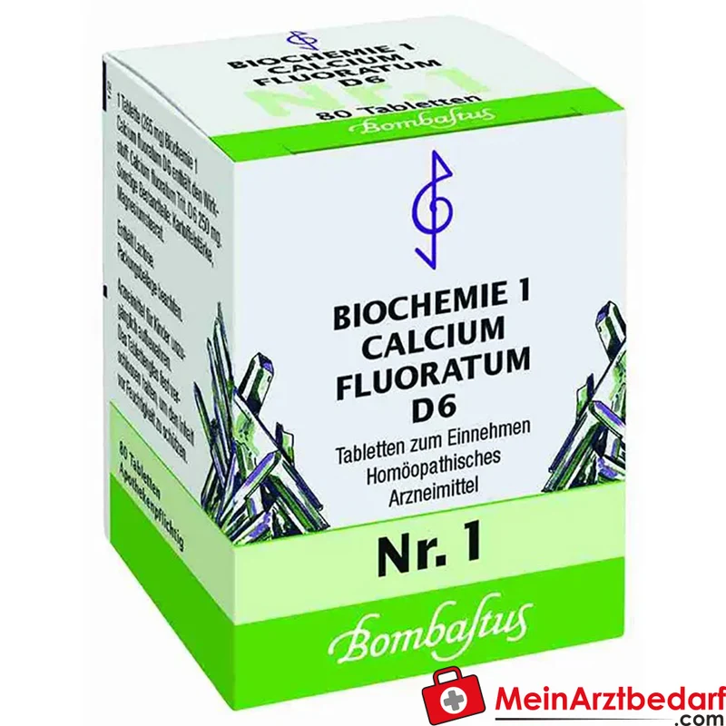 Bombastus Biochemie 1 Calcium fluoratum D6 250 mg Tabletten