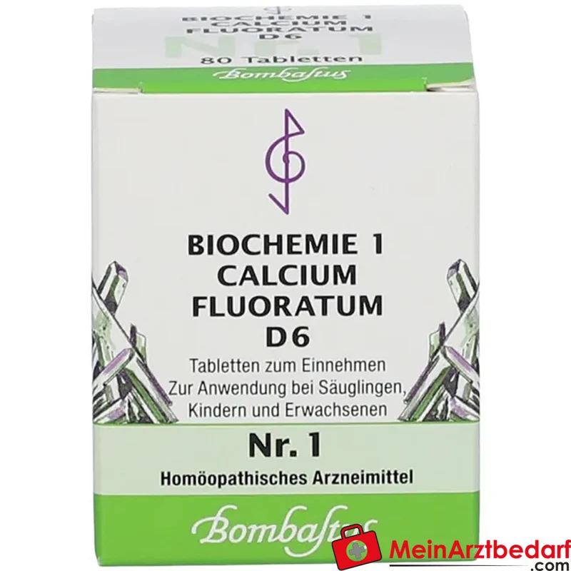 Bombastus Biochemie 1 Calcium fluoratum D6 250 mg Tabletten