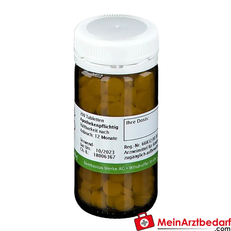 Bombastus Biochemie 1 Calcium fluoratum D6 250 mg Tabletten