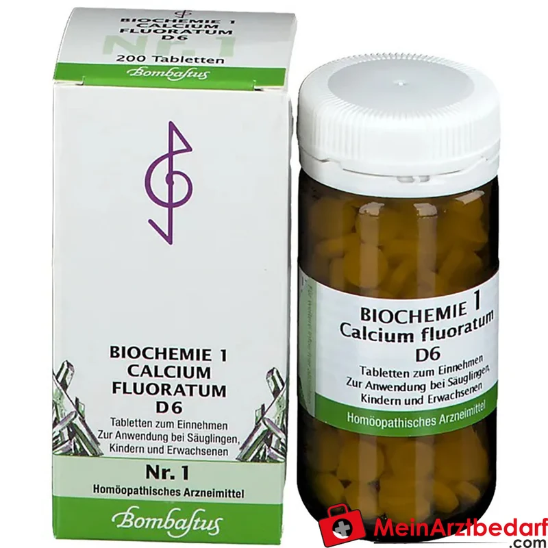 Bombastus Biochemie 1 Calcium fluoratum D6 250 mg Tabletten