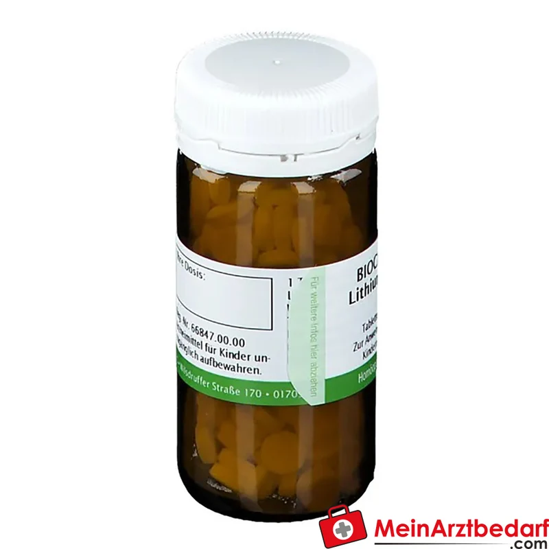 Biochemie 16 Lithium chloratum D6/D12 250 mg Tabletten