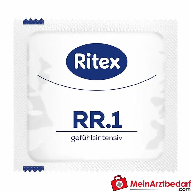 Ritex RR.1 Kondom hauchzart mit gefühlsaktivem Gleitfilm 1 Stück