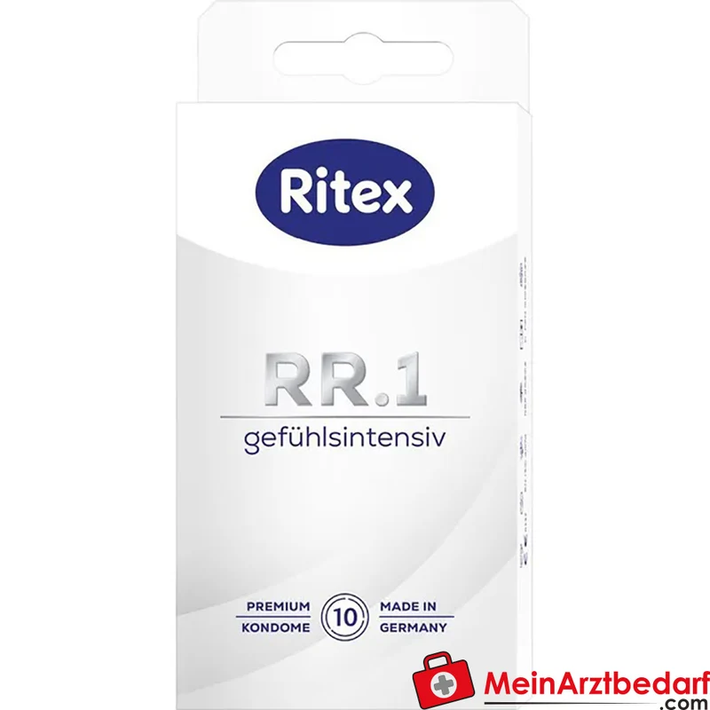 Ritex RR.1 Kondom hauchzart mit gefühlsaktivem Gleitfilm 1 Stück