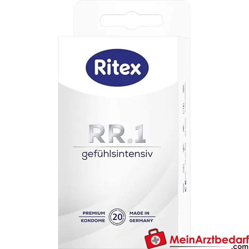 Ritex RR.1 Kondom hauchzart mit gefühlsaktivem Gleitfilm 1 Stück