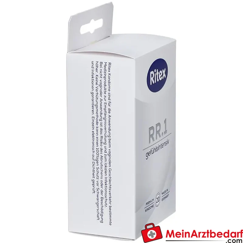 Ritex RR.1 Kondom hauchzart mit gefühlsaktivem Gleitfilm 1 Stück