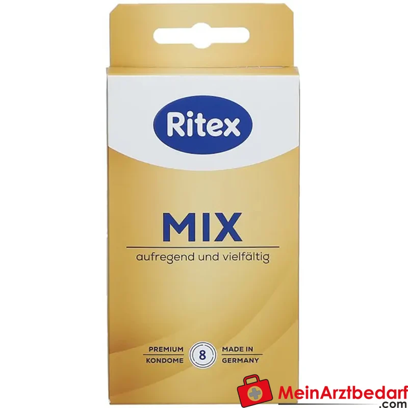 Ritex MIX Kondome, verschiedene Oberflächen, 10 Stück