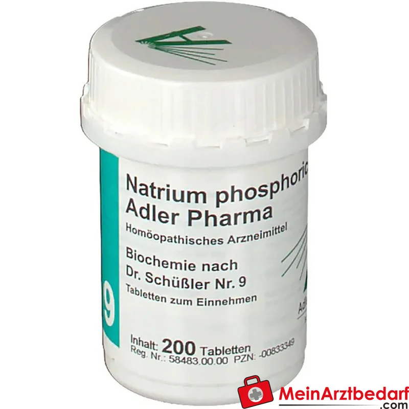 Adler Pharma Natrium phosphoricum D6 250 mg Tabletten