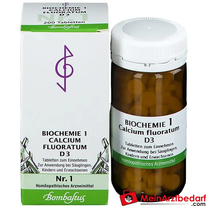 BIOCHEMIE 1 Calcium fluoratum D3 Tabletten 250 mg