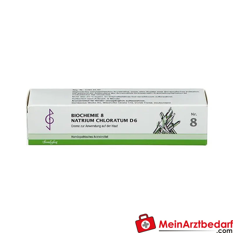 Bombastus Biochemie 8 Natrium chloratum D6 Creme 10 mg/g