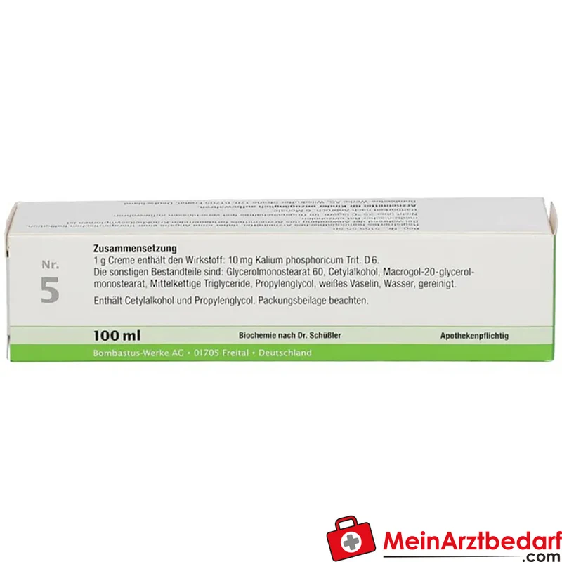 BIOCHEMIE 5 Kalium phosphoricum D6 10 mg Creme 1 Packung