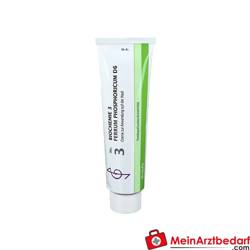 Bombastus Biochemie 3 Ferrum phosphoricum D6 Creme 10 mg