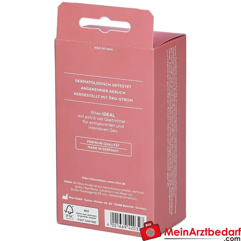 Ritex IDEAL Kondome extra-feucht 53 mm