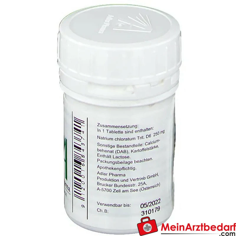 Adler Pharma Natrium chloratum D6 250 mg Tabletten