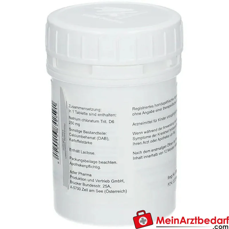 Adler Pharma Natrium chloratum D6 250 mg Tabletten