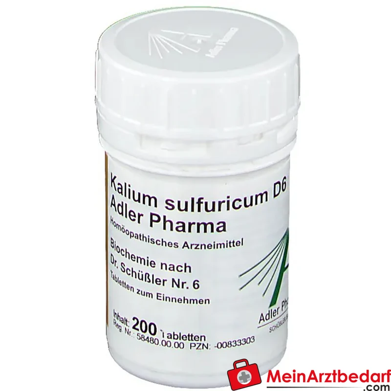 Adler Pharma Kalium sulfuricum D6 250 mg Tabletten