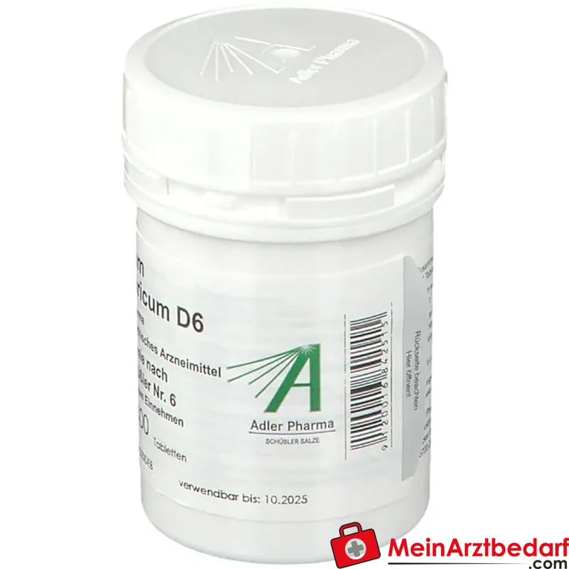 Adler Pharma Kalium sulfuricum D6 250 mg Tabletten
