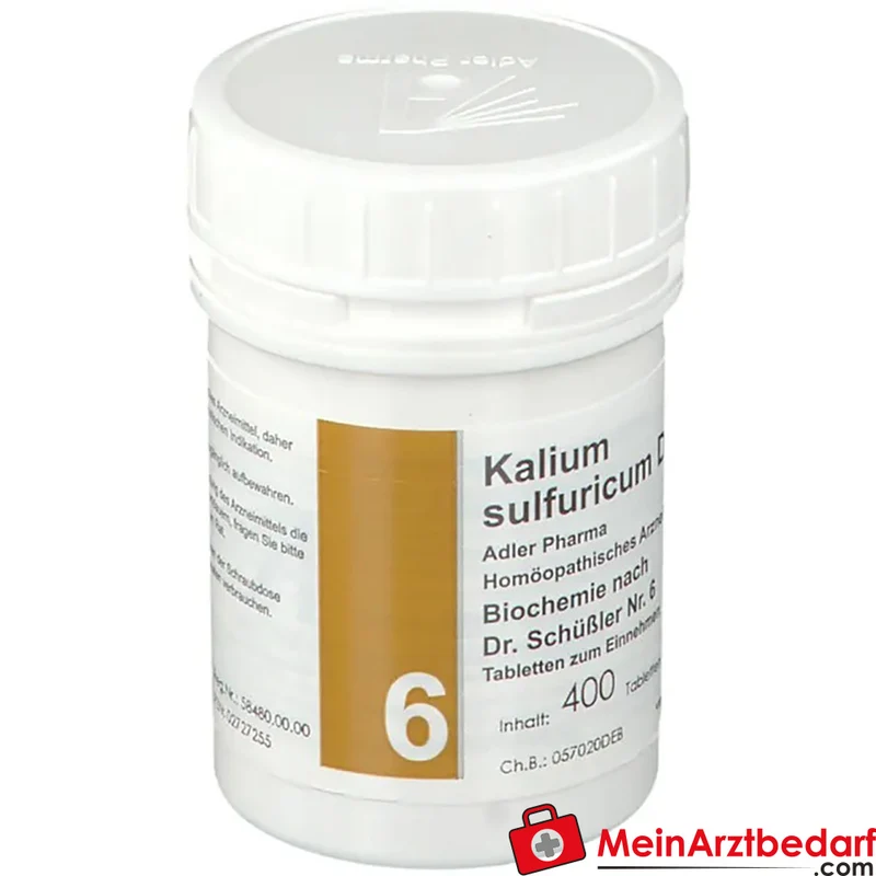 Adler Pharma Kalium sulfuricum D6 250 mg Tabletten