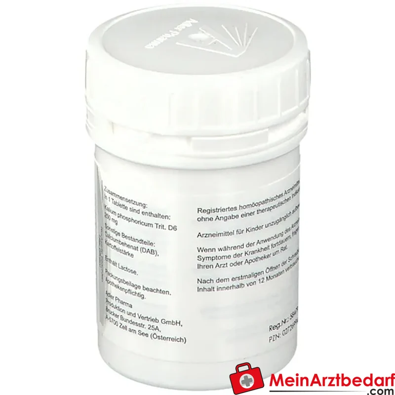 Adler Pharma Kalium phosphoricum D6 250 mg Tabletten (Biochemie nach Dr. Schüßler Nr. 5)