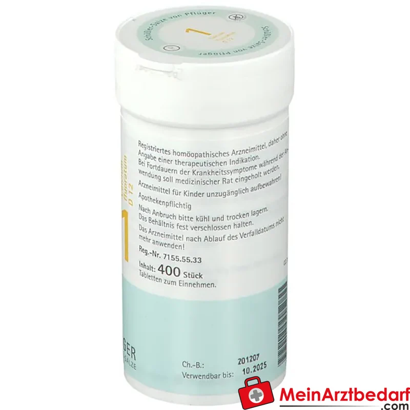 Biochemie Pflüger® Nr. 1 Calcium fluoratum D12 250 mg Tabletten 4000 Stück