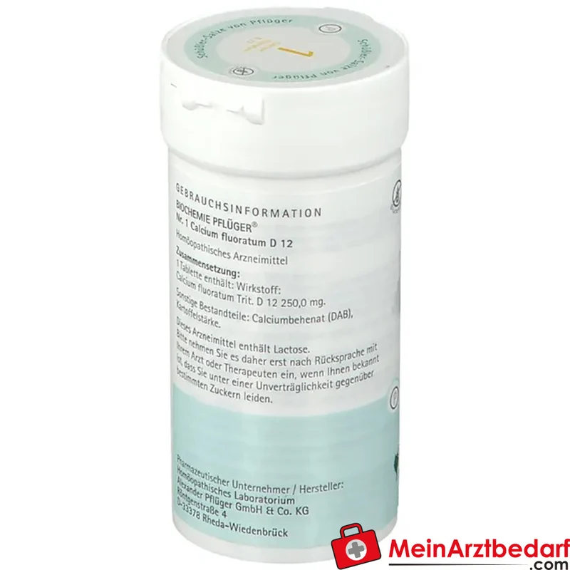 Biochemie Pflüger® Nr. 1 Calcium fluoratum D12 250 mg Tabletten 4000 Stück