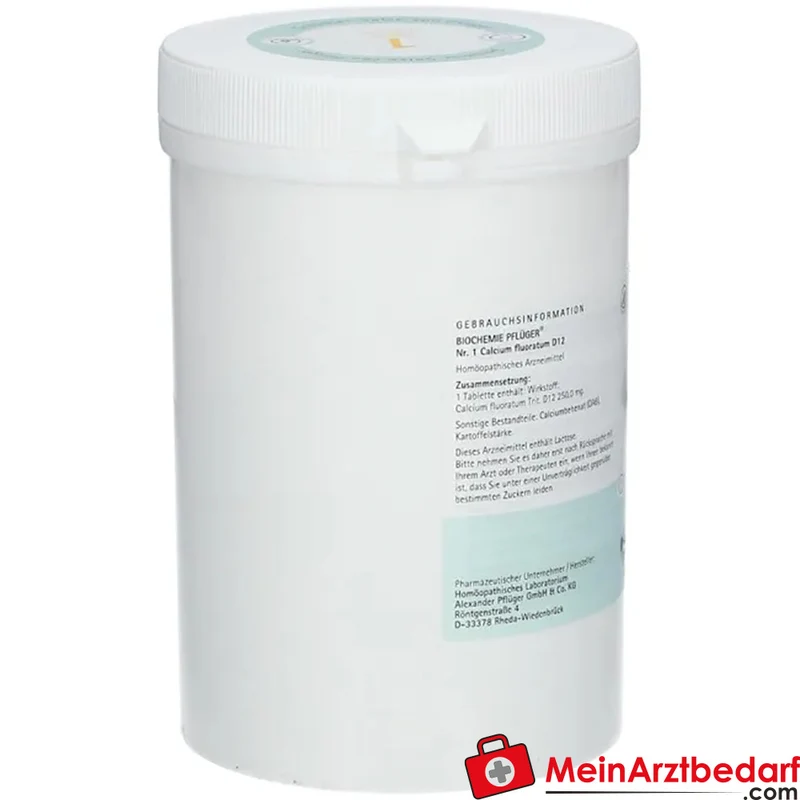 Biochemie Pflüger® Nr. 1 Calcium fluoratum D12 250 mg Tabletten 4000 Stück