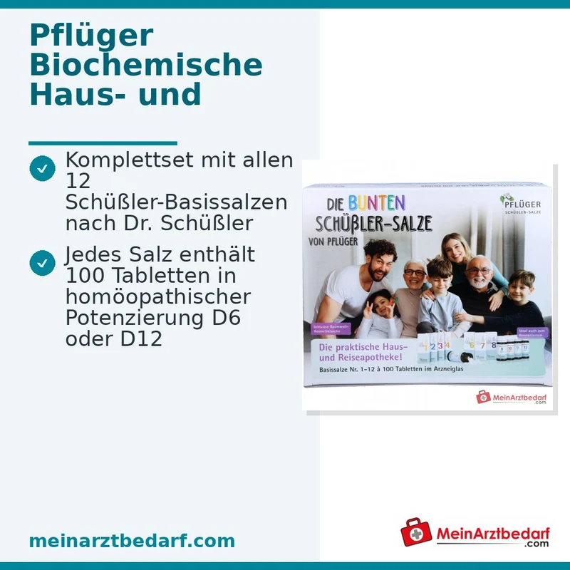 Pflüger Kennenlern-Set Haus- und Reiseapotheke Nr. 1–12 Tabletten 1 Stück
