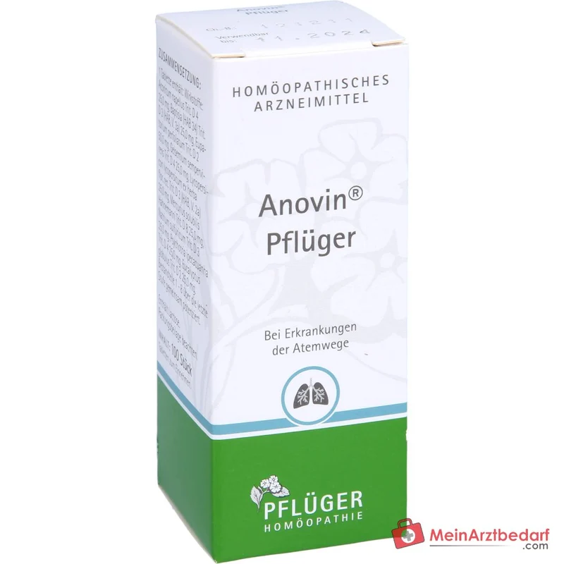 Pflüger Anovin Tabletten Aconitum/Eucalyptus/Gelsemium homöopathisch 100 Stück