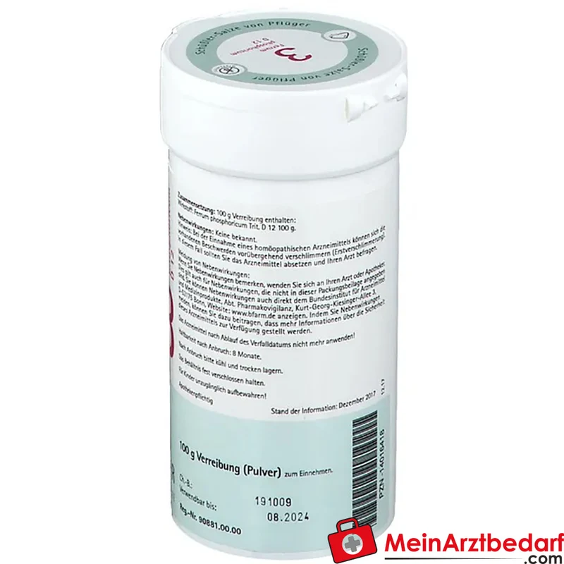 Biochemie Pflüger Ferrum phosphoricum D12 Pulver 100 g