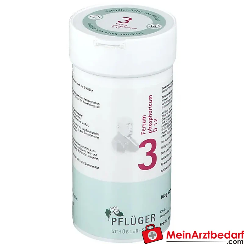 Biochemie Pflüger Ferrum phosphoricum D12 Pulver 100 g