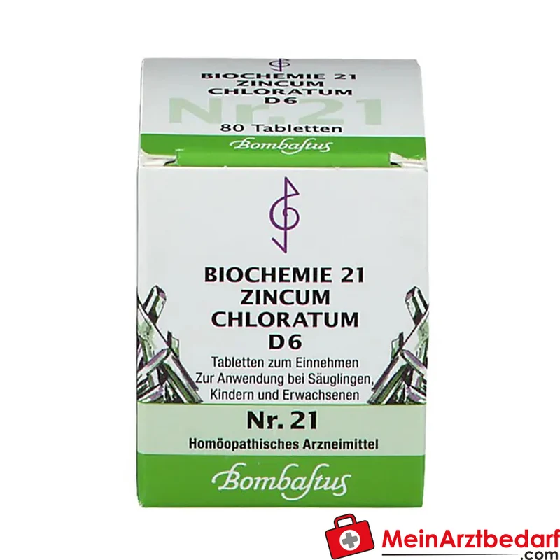 BIOCHEMIE 21 Zincum chloratum D6 Tabletten