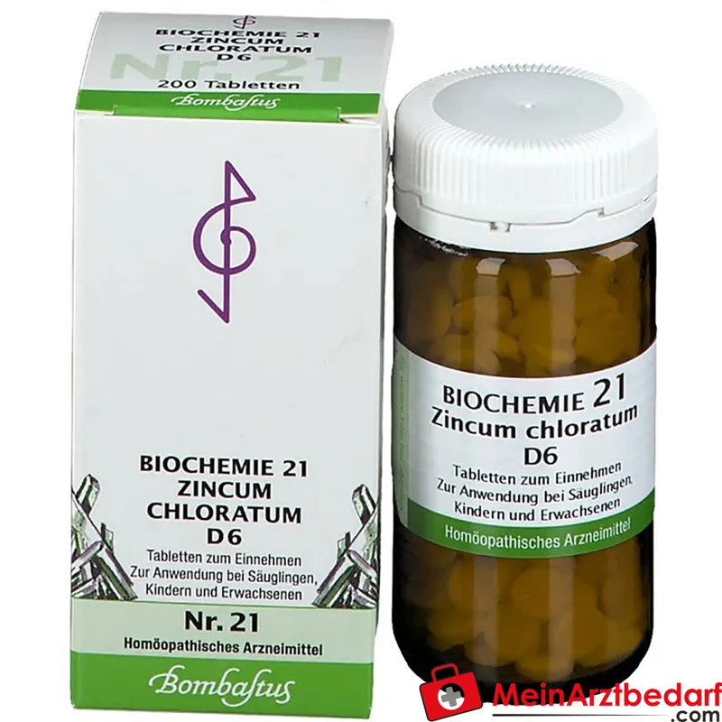 BIOCHEMIE 21 Zincum chloratum D6 Tabletten