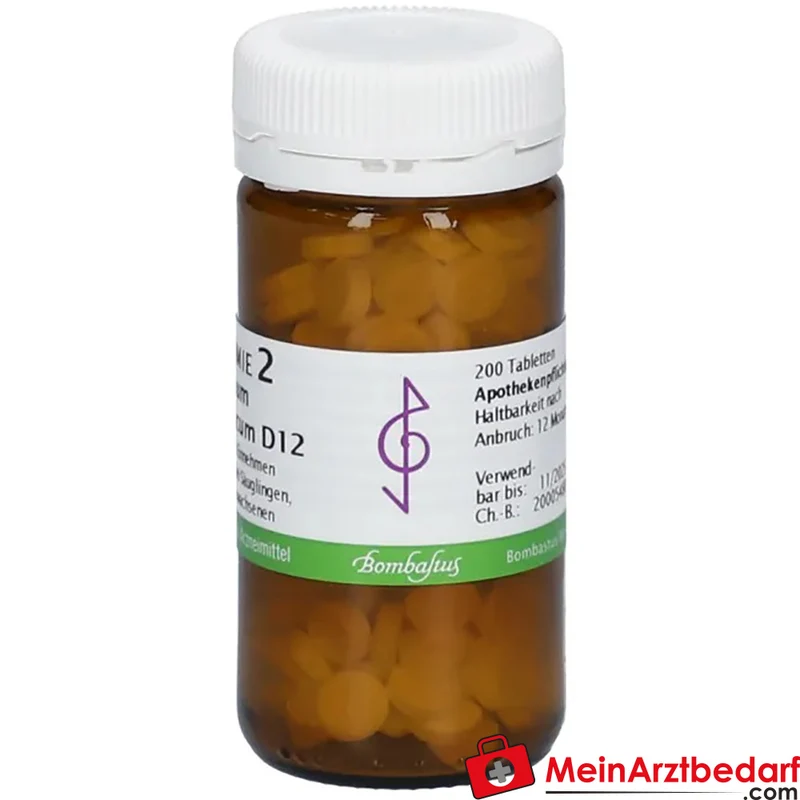 BIOCHEMIE 2 Calcium phosphoricum D12 250 mg Tabletten