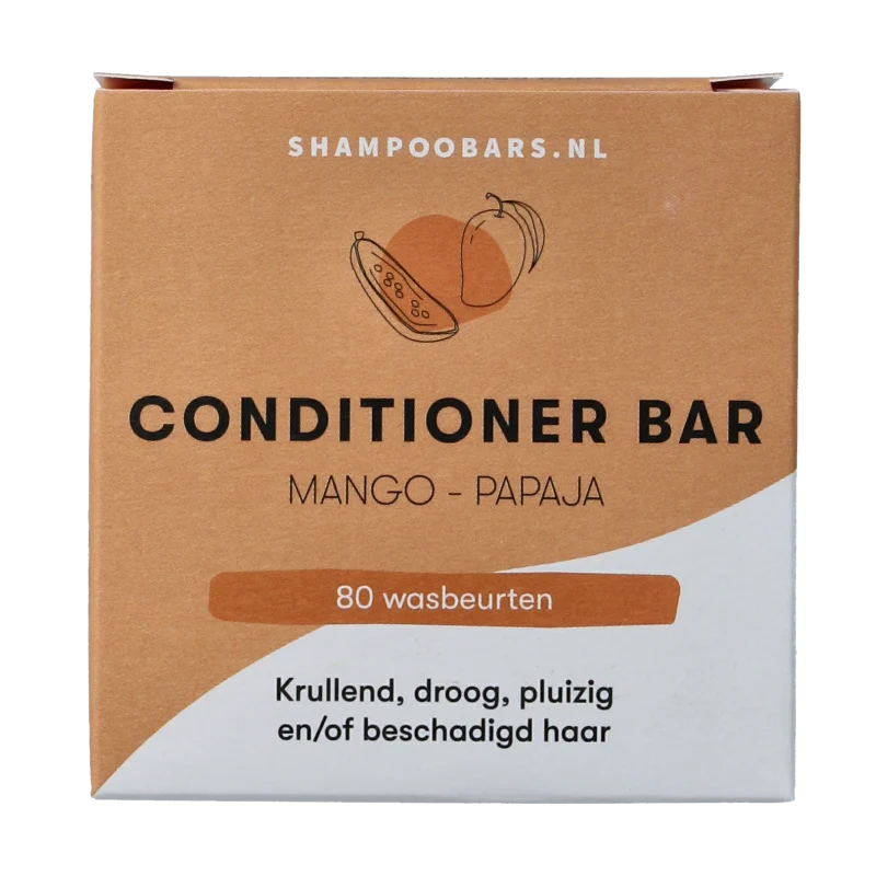 Shampoobars Conditioner bar mango papaja 45 gram