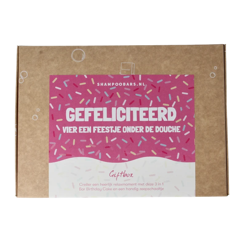 Shampoobars Giftbox gefeliciteerd