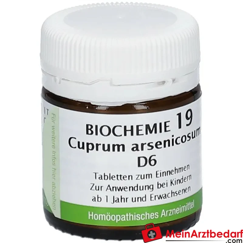 Bombastus Biochemie Cuprum arsenicosum D6 Tabletten