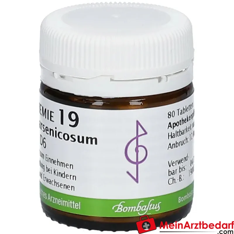 Bombastus Biochemie Cuprum arsenicosum D6 Tabletten