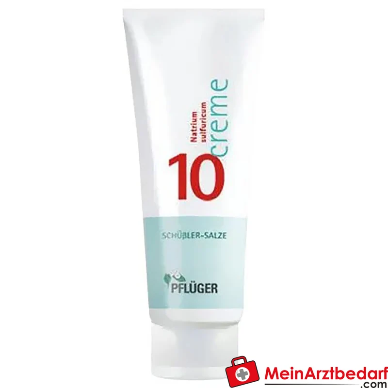 Pflüger Biochemie Creme Nr. 10 Natrium sulfuricum D4 Creme, 75 g